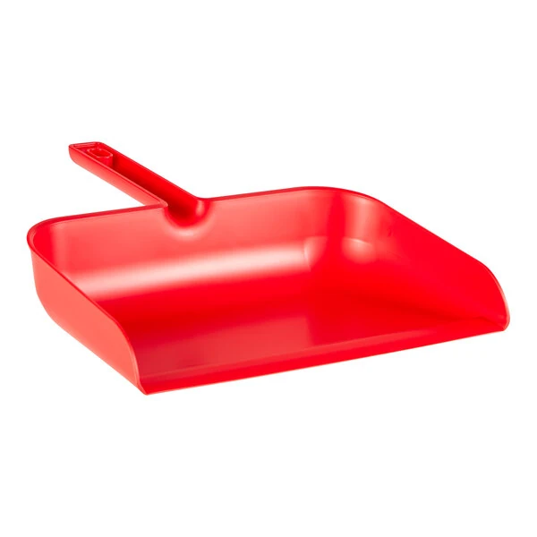 Vikan ColorCore 558114 10 5/8" Red Dustpan