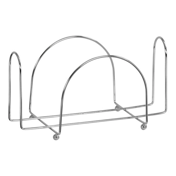 Cal-Mil 9" x 5" x 5" Chrome Wire Napkin Holder
