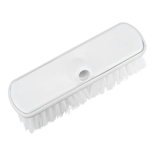 Carlisle Sparta Flo Thru 40050EC02 9 1/2" White Flagged Vehicle and Wall Cleaning Brush