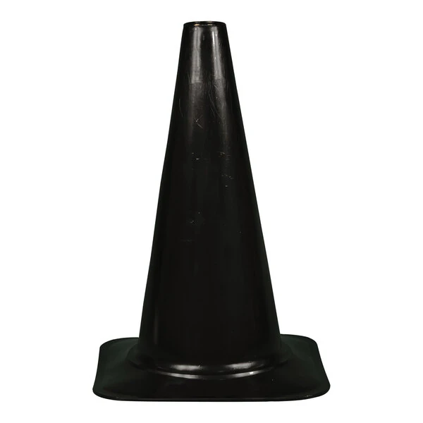 Cortina 18" Black Sport Cone with 1.6 lb. Base 03-500-30