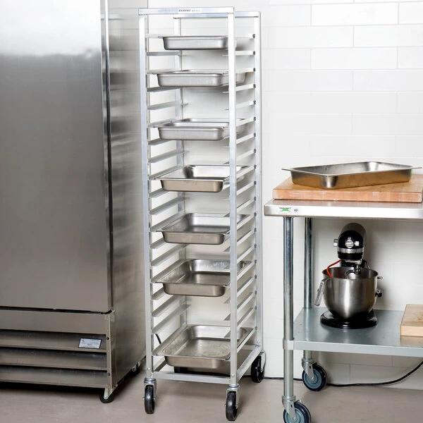 Channel ETPR-3E Aluminum Steam Table Pan Rack (19 Pan Capacity)