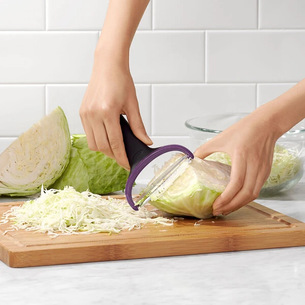 OXO 11244500 Good Grips 5 1/2" "Y" Vegetable Peeler with Wide Straight Stainless Steel Blade