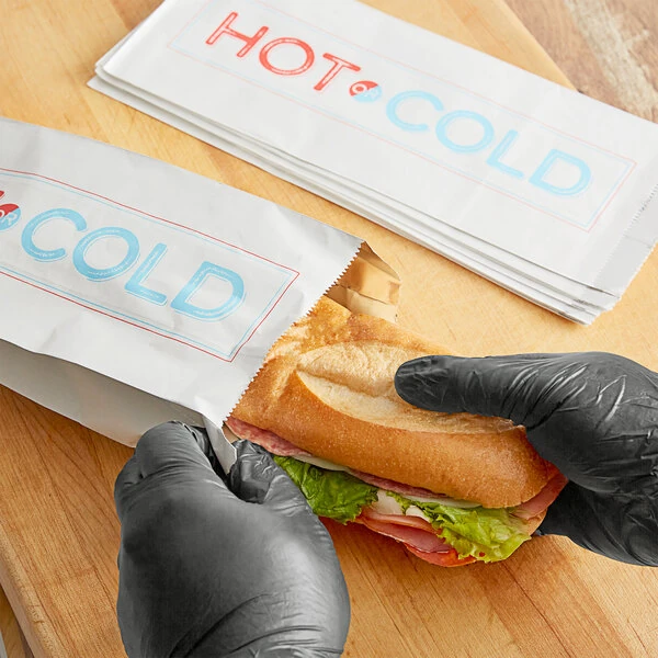 Choice Quart Size Insulated Foil Take Out Bag for Hot / Cold Food - 1,000/Case