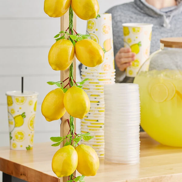 Decorative Lemons on a 34" Rope