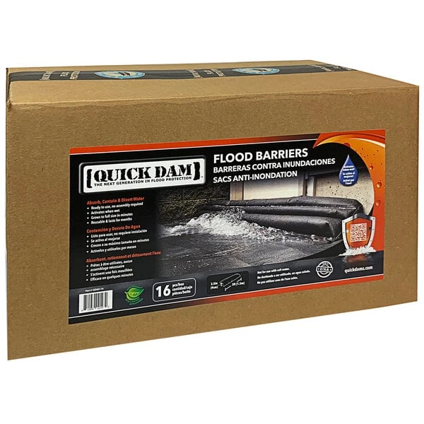 Quick Dam 5' Flood Barrier QD65-16 - 16/Pack