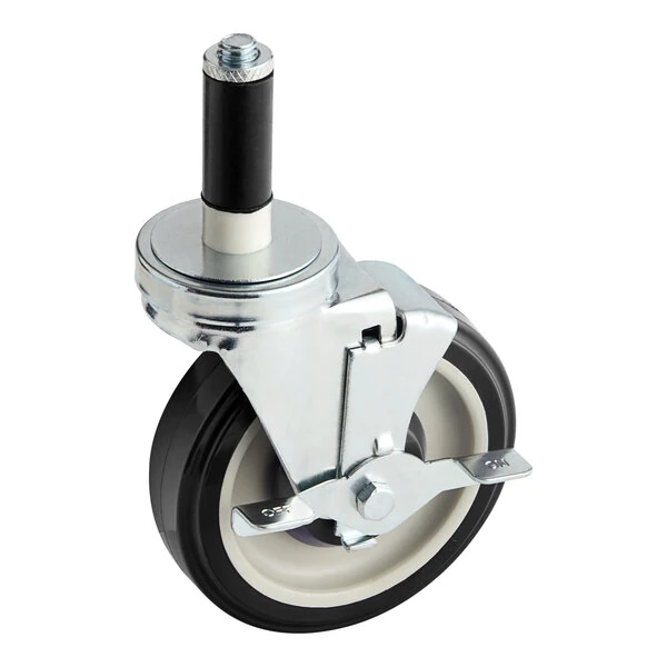 Baker's Lane 5 inch Caster with Brake for Ingredient Bin Cart