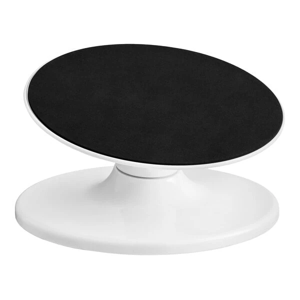 Matfer Bourgeat 11 7/8" x 5 5/8" Tilting and Revolving Cake Turntable / Stand 421503