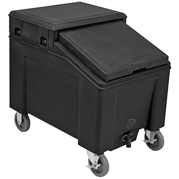 IRP 3110001 Black Ice Caddy 100 lb. Mobile Ice Bin