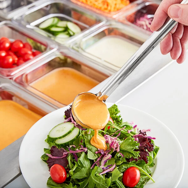 Choice 1 oz. One-Piece Stainless Steel Ladle