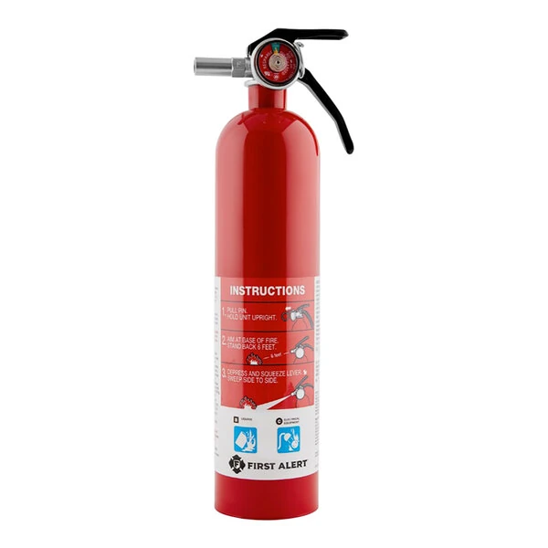 First Alert FAJGARAGE10 5.2 lb. 10-B:C Rechargeable Garage Fire Extinguisher
