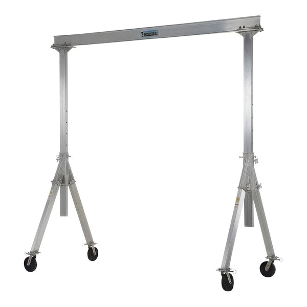 Vestil 12' x 12' Aluminum Gantry Crane with Adjustable Height AHA-2-12-12 - 2,000 lb. Capacity