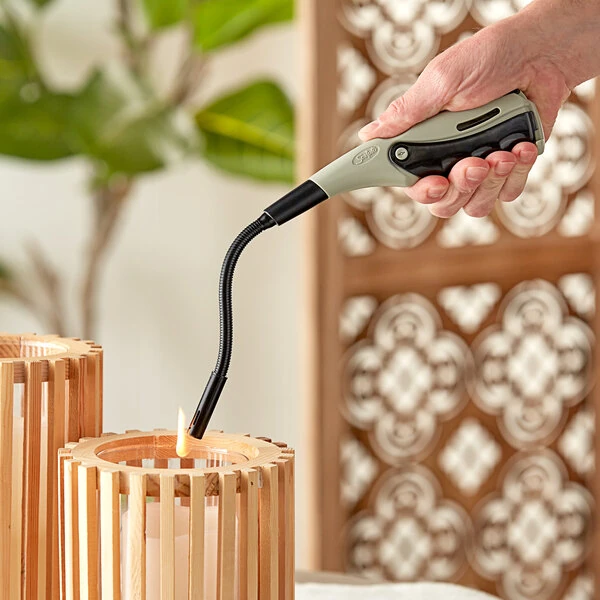 Scripto EZ-Squeeze Flex Refillable Multi-Purpose Lighter with Flexible Nozzle - 12/Case