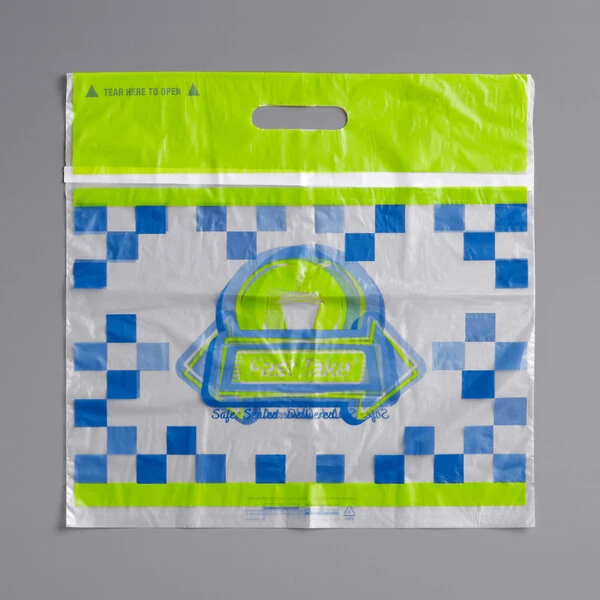 Fast Take Tamper-Evident Printed HDPE 2 Drink Beverage Carrier - 1,000/Case