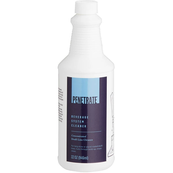 National Chemicals Inc. 31032 Penetrate Beverage Line System Cleaner 32 oz. - 12/Case