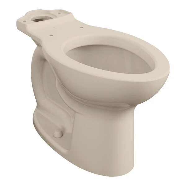 American Standard Cadet PRO 3517A101.021 Bone Vitreous China Floor-Mount Chair Height Elongated Toilet Bowl - 1.6 GPF