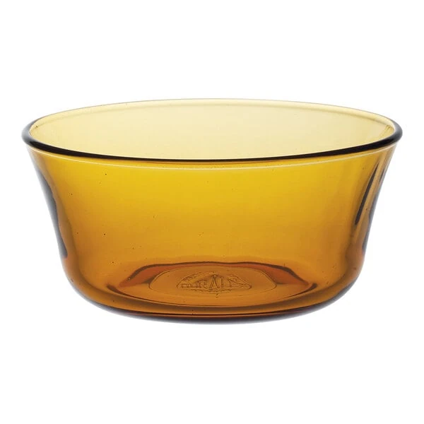 Duralex Lys 8.4 oz. Amber Glass Bowl - 72/Case