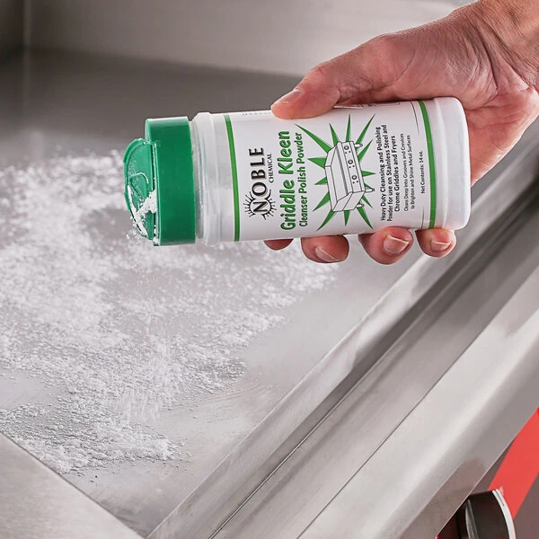 Noble Griddle Kleen 14 oz. Ready-to-Use Cleanser Polish Powder