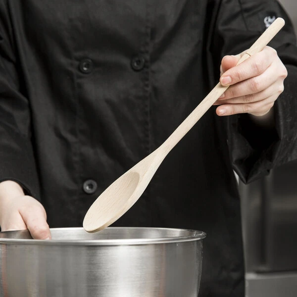 TableCraft W12 12" Beechwood Wooden Spoon