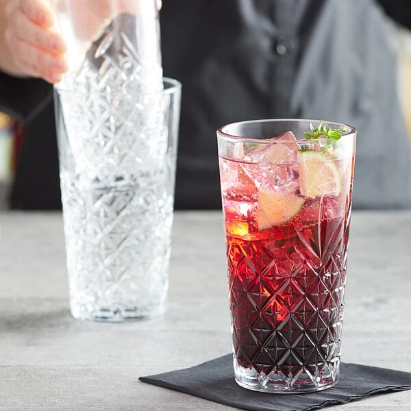 Pasabahce Timeless Vintage from Steelite International 15.75 oz. Highball Glass - 12/Case