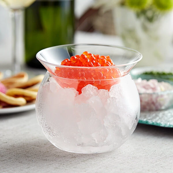 Acopa 2-Piece Martini-Style Glass Caviar Server