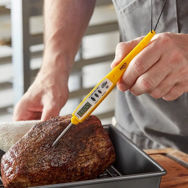 CDN DTT450 ProAccurate 2 3/4" Digital Waterproof Pocket Probe Thermometer