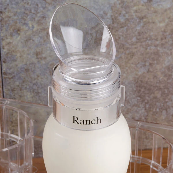 GET Large Pour Lid for GET SDB-16 and SDB-32 Bottles - 12/Pack