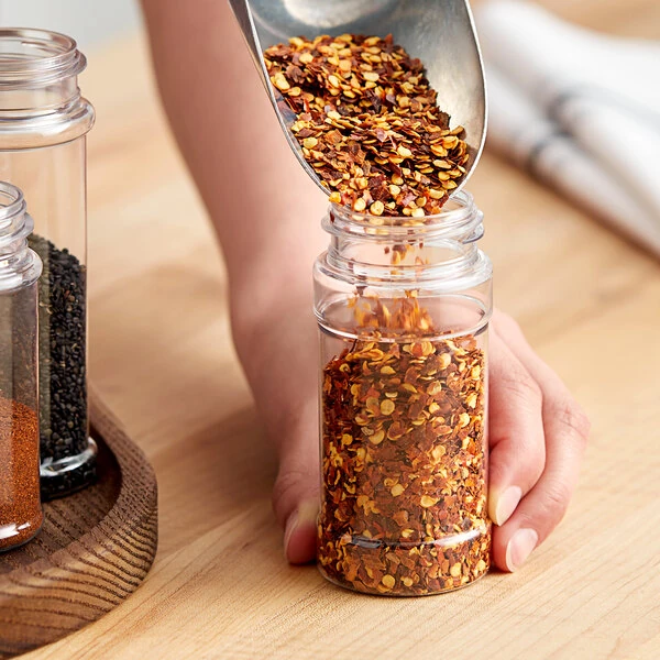 4 oz. Round Plastic Spice Jar - 500/Case