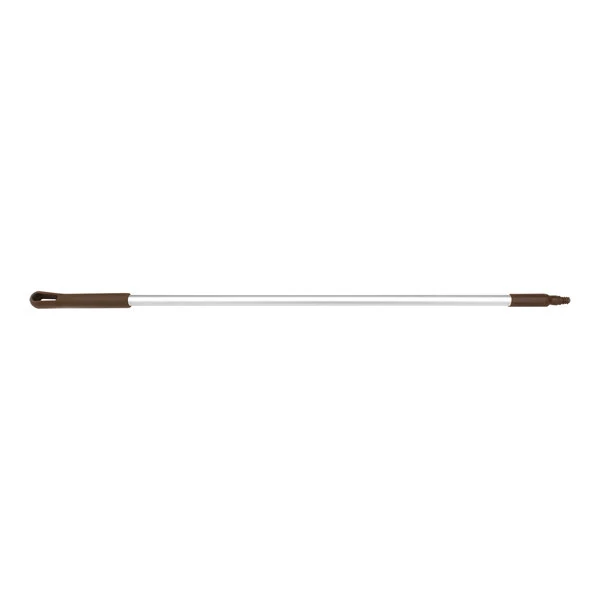 Carlisle Sparta 40216EC01 48" Brown Threaded Aluminum Broom / Squeegee Handle