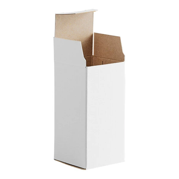 Lavex 2" x 2" x 3" White Reverse Tuck Carton - 1,000/Case