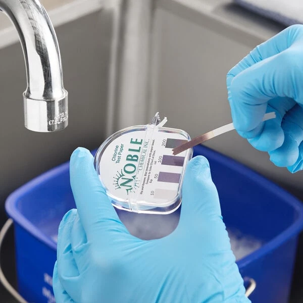 Noble CM-240 Chlorine Test Paper Dispenser - 10-200ppm