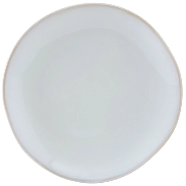 Tuxton GAA-002 TuxTrendz Artisan Agave 6 1/2" Round China Plate   - 24/Case