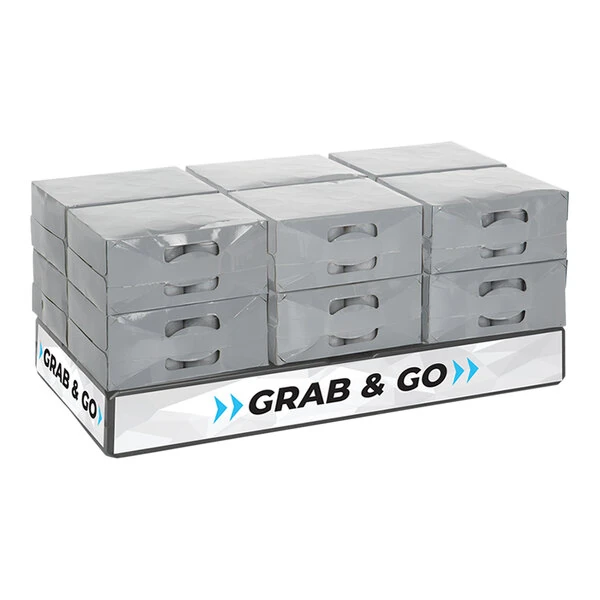 IRP 753 Black Case Stacker III with Grab and Go Graphic - 4/Case