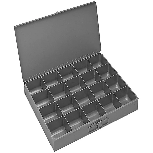 Durham Mfg 20-Compartment Steel Scoop Box 111-95