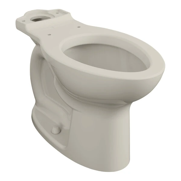 American Standard Cadet PRO 3517A101.222 Linen Vitreous China Floor-Mount Chair Height Elongated Toilet Bowl - 1.6 GPF