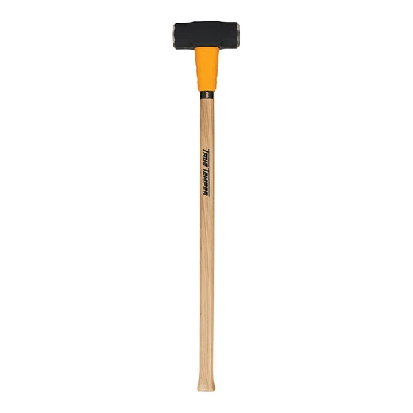 True Temper TOUGHSTRIKE 8 lb. Sledge Hammer with 36" American Hickory Wood Handle 20185000