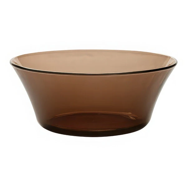 Duralex Lys 28.8 oz. Sepia Glass Bowl - 24/Case