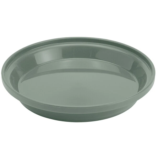 Cambro HK39B447 Heat Keeper Meadow Green Insulated Meal Delivery Base for 9 inch Plates - 12/Case