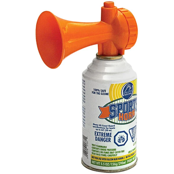 Kemp USA 5.5 oz. Safety Signal Air Horn 10-425