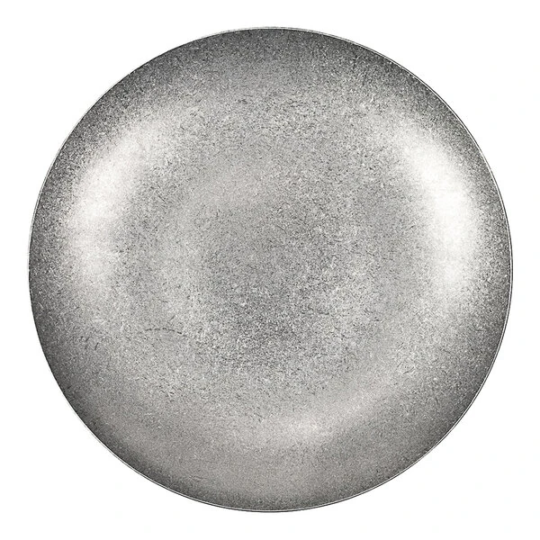 10 Strawberry Street Moab 5" Round Stainless Steel Coupe Plate - 48/Case