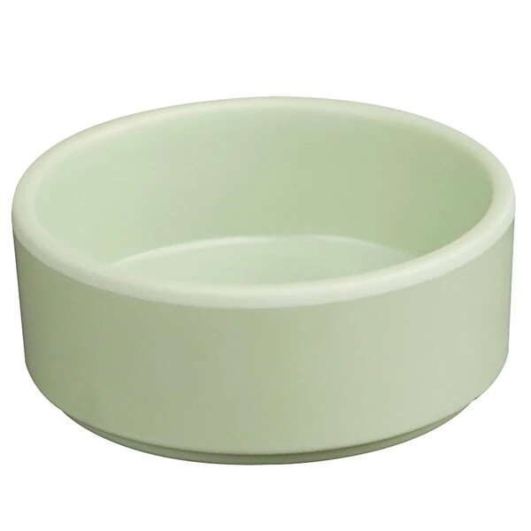 Cal-Mil Hudson 6 oz. Matcha Straight Sided Melamine Ramekin