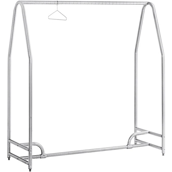 Advance Tabco FGR-6 72" x 24" x 74" 16 Gauge Stainless Steel Free Standing Cleanroom Garment Rack