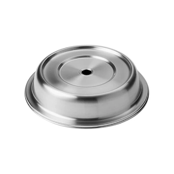 American Metalcraft 10 7/16" - 10 11/16" Satin Finish Stainless Steel Cover for Stock Plate