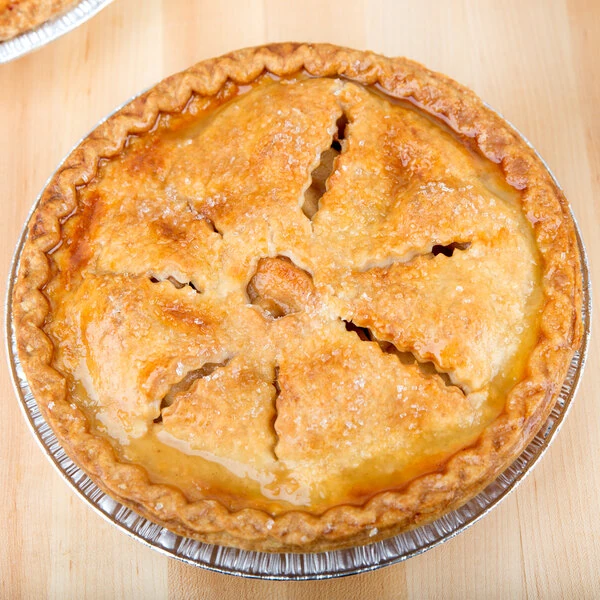 D&W Fine Pack 9 inch x 1 inch Foil Pie Pan - 1,000/Case
