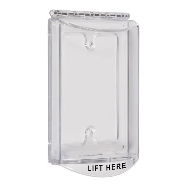Safety Technology International Clear Indoor Single-Gang Protective Cover STI-6519
