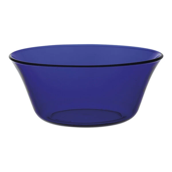 Duralex Lys 28.8 oz. Sapphire Glass Bowl - 24/Case