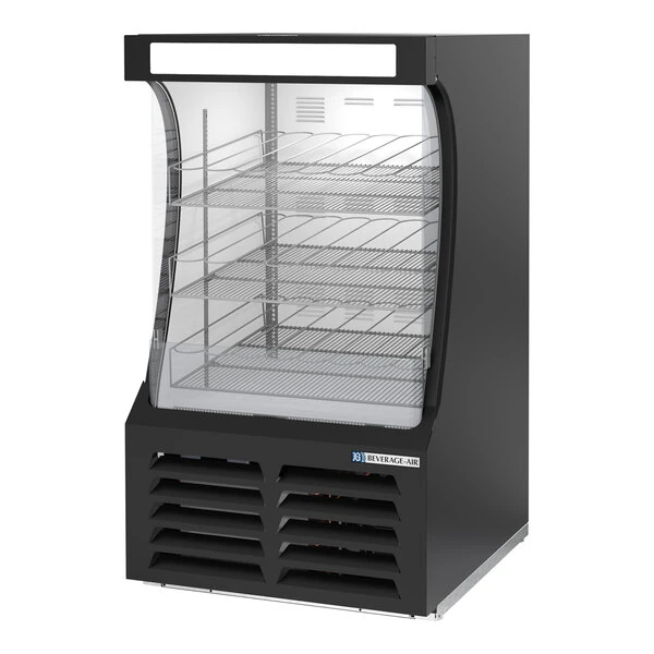 Beverage-Air Breeze BZ13HC-B 30" Black Vertical Air Curtain Merchandiser