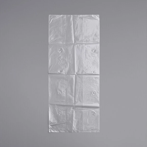 LK Packaging 9" x 6" x 22" Clear Plastic Low Density Vented Produce Bag - 1,000/Case