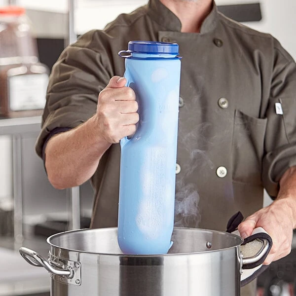 Vollrath 7022 Traex® ; 2L (67 oz.) Safety Mate; Insta Chill; Cooling Paddle - 2/Pack
