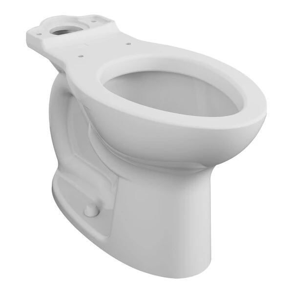American Standard Cadet PRO 3517A101.020 White Vitreous China Floor-Mount Chair Height Elongated Toilet Bowl - 1.6 GPF