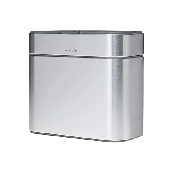 simplehuman CW1645 1 Gallon / 4 Liter Brushed Stainless Steel Compost Caddy